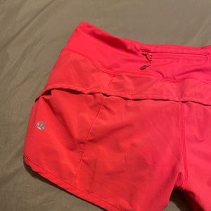 Lululemon Pink Shorts Size 4
